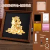 Pintura em Folha de Estanho Tridimensional em Relevo, Pintura em Relevo, Pintura em Folha de Alumínio, Itens Decorativos, Presentes, Kits de Materiais DIY Culturais e Criativos, Atividades de Team Building para Salão