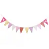 # Festa de Aniversário Feliz Crianças Primeira Festa de Aniversário Decoração Bandeira de Aniversário Cordão de Bandeirinhas Cenário Layout Bandeira Pendurada Bandeira Colorida Lote