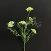 Flores de Encaje de Seis Cabezas y Ramas Altas, Arcos Florales de Boda, Decoraciones para Guía de Escenario y Camino, Flores Artificiales, Ramilletes para Fotografía de Boda