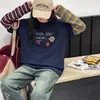 Conjunto de Niña Otoño 2026 Nuevo Estilo: Conjunto de Sudadera y Jeans Falsos de Dos Piezas para Niñas, Conjunto de Dos Piezas Estilo Coreano de Ropa de Trabajo para Estudiantes de Secundaria
