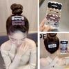 Pinza BB de diamantes de imitación que combina con todo, flequillo lateral de la frente, horquilla rota, clip para el cabello femenino, clip para el cabello de la parte posterior de la cabeza, adorno para la cabeza, popular en línea, nuevo estilo 2023