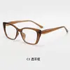 Óculos Femininos Cat-Eye de Tartaruga com Lentes Fotocromáticas, Bloqueio de Luz Azul, Item de Moda Novo Tendência, Popular Masculino de Comércio Exterior Estilo Coreano e Europeu Americano Tr