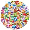 Compra Directa Transfronteriza [con Certificación Ce.Cpc] 50 Piezas de Pegatinas Variadas de Hongos para Mascotas para Diarios Creativos con Temática de Hongos