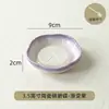 Espremedor de alho de cerâmica, processador de alimentos para bebês, moedor de gengibre e alho, amassador de frutas, prato de moagem manual