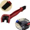Escova de Limpeza de Pneus de Alta Resistência com Cabo Longo - Auto, Moto, Bicicleta, Limpador de Corrente de Bicicleta - Codificação por cores Vermelho/Azul para Pneu, Roda, Corrente, Manutenção de Engrenagem - Escova de Sujeira para Cuidados com o Veículo - Compatível com Carros, Motos, Bicicletas, Caminhões, SUVs, Acessórios de Motocicleta, Cabo Ergonômico, Construção Robusta, Proprietários de Carros, Entusiastas de ATV, Reparo de Carro DIY, Reparo de Bicicleta, Design Durável, Construção Reforçada, Corredores Fitness, Ferramenta de Precisão, Hobbyistas de Automobilismo