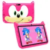 Fabricante de Pedidos Extranjeros Tableta Infantil Transfronteriza 7 Pulgadas 4+64g Bluetooth Gaming Inteligente Android 10 Pantalla de Alta Definición Protección Ocular
