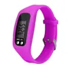 Podómetro Multifuncional Reloj Deportivo Pulsera Electrónica de Silicona Reloj Deportivo Pantalla LED Reloj Eléctrico Venta al por Mayor Esfera Grande