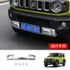 Adecuado para 25 modelos de Suzuki Jimny Nomade Protector de parachoques delantero ABS (para marco de matrícula de 33.2 cm de largo)