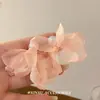 Brincos Super Fada Fofos Flor Fresca Chiffon Pérola Litoral Design Niche Simples Brincos Brincos