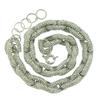 Hip-Hop Europeo y Americano Dominante Joyería para Hombres y Mujeres Ovalada Estéreo Completa de Diamantes Bambú Tendencia Accesorios de Collar