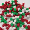 Poliéster Colorido Alta Elasticidade Bola de Pelúcia Bola de Pelúcia Acessórios para Joias DIY Boneca de Pelúcia Artesanal Material de Decoração