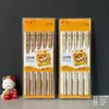 Palillos Hogar Palillos de Bambú Tienda de 10 yuanes Puesto Runjianghu 10 Pares de Palillos Palillos de Bambú Carbonizado Suministro de Puesto Palillos de Bambú