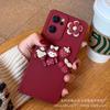 Funda de Teléfono para Chica Moderna para iPhone 17, 13, 14, Funda de Muñeca 3D de Fruta de Caramelo, TPU Escarchado con Diseño Llamativo