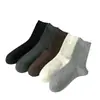 Meias de Estilo Primavera e Outono com Borda Franzida e Bolinhas para Mulheres, Meias de Algodão, Respiráveis e Absorventes de Suor, Meias de Meia-Perna de Inverno, Meias Femininas Estilo Coreano