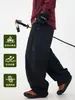 Calças Masculinas de Primavera Funcionais Resistentes à Água para Uso Externo com Bolsos Laterais, Calças Casuais de Trabalho, Calças Esportivas Longas de Corte Solto