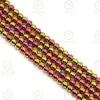 4/6/8/10mm K9 Contas Brilhantes Finas Contas Bolha de Vidro Cristal Contas Redondas de Luz para Miçangas Acessórios Semi-Acabados