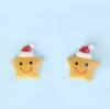 Calcetines de Navidad de resina muñeco de nieve Papá Noel accesorios horquilla goma elástica accesorios funda para teléfono móvil diy al por mayor