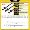 Fabricante de bridas para cables de coche Tian Yi material pa66 4,7*160 mm cabeza de avión tornillo brida de cable arnés de cables venta al por mayor