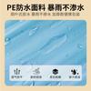 Impermeable desechable portátil para exteriores, para viajes, a la deriva, transparente, impermeable, disponible al por mayor.