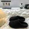 Meias Pantufas Fechadas de Pelúcia para Mulheres, Novo Outono e Inverno 2026, Sola Grossa Confortáveis Versáteis Pantufas de Algodão Birkenstock de Pelúcia