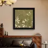 Arte de Pared de Aleación de Aluminio de Alta Gama para la Sala de Estar, Combinación Vintage y Elegante, Pintura Decorativa Estética de Mediados de Siglo, Nuevo Estilo, Pintado en Spray