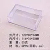 Empaque de Plástico Caja de Regalo Transparente Caja de Almacenamiento de Plástico Tapa Cielo y Tierra Caja de Empaque para Accesorios Transparentes