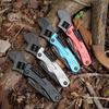 Llave inglesa ajustable multifuncional cuchillo sierra broca acero inoxidable herramienta de reparación portátil para exteriores camping