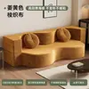 Sofá-cama dobrável de compressão modular, um novo design para apartamentos pequenos, adequado para quartos e salas de estar, um sofá de dois ou três lugares