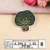 Atacado Transfronteiriço de Patches Bordados, Insígnias Bordadas por Computador, Patches Decorativos Inovadores de Cenoura, Couve-flor e Cola para Roupas