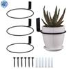 Soporte de Hierro Forjado para Maceta de Planta/Flor Montado en la Pared Perforado Plegable Gancho/Clip para Maceta Soporte para Planta en Maceta Montado en la Pared Fábrica