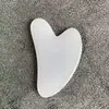 Atacado do Fabricante Gua Sha em Forma de Coração de Resina e Cera de Abelha Conjunto de Folhas Gua Sha Facial para Salão de Beleza Massagem Corporal Completa