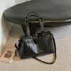 2026 Bolso Cruzado Retro de Gran Capacidad Nuevo Bolso de Hombro Tipo Tote para Mujer de Viaje Cuero Suave Casual Versátil Bolso de Mano Simple