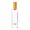 Estoque Pronto do Fabricante Frasco de Vidro Cilíndrico para Perfume de 20ml, Frasco Vazio, Frasco Borrifador de Alta Qualidade, Frasco Recarregável Portátil Tipo Pressão