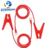 Cable de batería 8/10 AWG con pinza de cocodrilo de cobre rojo para puente de cerca eléctrica agrícola para conectar el cable de alimentación