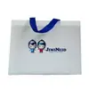 Bolsa Estéreo No Tejida Personalizada Ecológica Bolso de Hombro Ropa Bolsa de Compras para Supermercado Logo Impreso Bolsa Promocional de Regalo