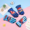 Guantes de Esquí Antideslizantes de Invierno de Dibujos Animados para Niños, Venta al por Mayor Transfronteriza para Uso en Exteriores, Lindos para Niños y Niñas, Adecuados para Niños de Edad Media y Mayores, Separados por Dedos y Cálidos