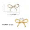 Broche Decorativo de Aleación con Pedrería de Nuevo Estilo Transfronterizo 2025, Accesorio de Broche de Traje de Temperatura de Lujo Ligero de Gama Alta