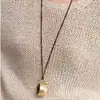 Cadena de Suéter con Colgante Retro Otoño e Invierno de Nicho, Collar Cadena de Suéter de Diseño de Nicho Único y Versátil