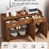 Aparador de Gabinete de Té Estilo Chino Sala de Estar Pared Gabinete de Cocina Gabinete de Almacenamiento Gabinete de Almacenamiento Gabinete de Almacenamiento para Artículos Varios Gabinete de Preparación de Comidas