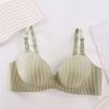 Novo sutiã push up de suporte superior anti-flacidez sem fio feminino peça única seios pequenos grandes grossos bojo pãozinho