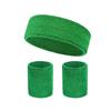 Pulseira Personalizada Algodão Multicor Toalha Esportes Futebol Basquete Absorvente de Suor Pulseira Fitness Conjunto Anti-Entorse