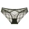 9241 Roupa Íntima Sexy Feminina de Renda Ultra Fina em Malha Respirável Levanta Bumbum Cintura Baixa Calcinha Venda por Atacado