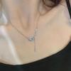 Collar Trendy Brillante de Circonita Dulce Chica Picante Joven Ídolo Amor Accesorios de Mujer Todo-partido Joyería No se Desvanece Mayoreo