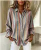 2026 Verano Transfronterizo Sitio Independiente de Amazon Verano Europeo y Americano Nuevo para Mujer Camisa Sencilla de Manga Larga de Color Sólido Ropa para Mujer