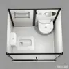 Cabina de ducha integrada, baño completo, unidad de baño todo en uno, baño sencillo, apto para apartamentos, hoteles, dormitorios y casas de huéspedes