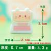 Cerdo KT Dibujos animados Simulación Comida Juego Resina Joyería Accesorios Horquilla Cabeza Cuerda Estuche para Teléfono Móvil Caja de Papelería Zapatos con Agujeros Decorativos
