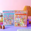 Colección Creativa de Materiales para Cuaderno de Creación de Escenas Hecho a Mano Decoraciones de Escenas en Miniatura Pegatinas para Escenas Libro Tranquilo para Aliviar el Estrés