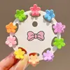 Ferramenta de Estilização de Cabelo Infantil Grampo de Cabelo para Franja Acessório de Cabelo Trançado para Meninas Mini Presilha de Garra Princesa Bebê Grampo de Cabelo