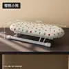 Mini tábua de passar roupa doméstica, pequena almofada para passar roupa elétrica, tábua de passar roupa de pendurar, tábua de passar roupa de mesa, tábua de passar roupa dobrável portátil para uso em mesa