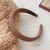Esponja de alta Crânio top headband feminino rosto lavando headband retro Francês borda larga acessórios para o cabelo pacote de cabelo pressão gancho de cabelo cocar atacado
